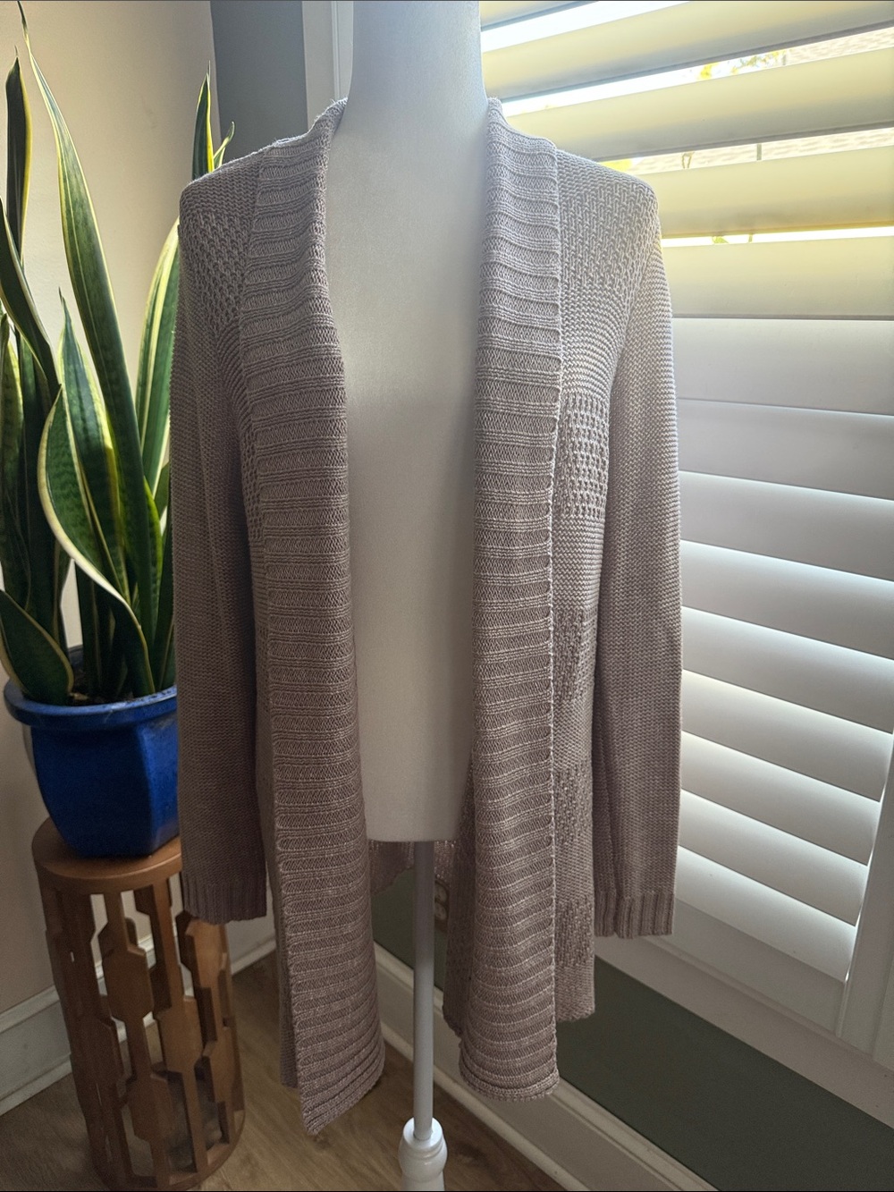 Honey Punch Rivvington Textured Open Cardigan - Stitchfix NWT
